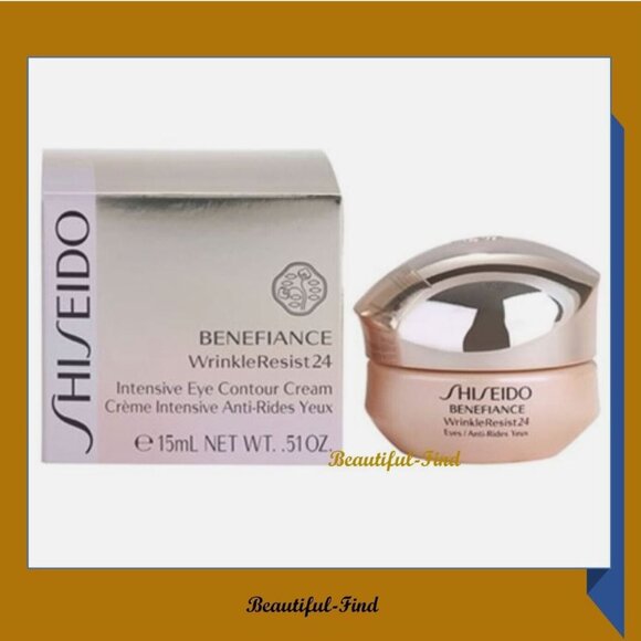 SHISEIDO Benefiance WrinkleResist24 Intensive Eye Contour Cream 15ml BRAND NIB - Picture 1 of 4